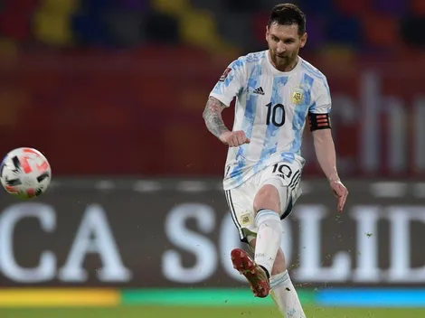 Video: la impresionante práctica de tiros libres de Messi en la Selección