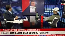 Imperdible: en vivo, L-Gante le explicó a Feinmann lo que significa "estar careta"