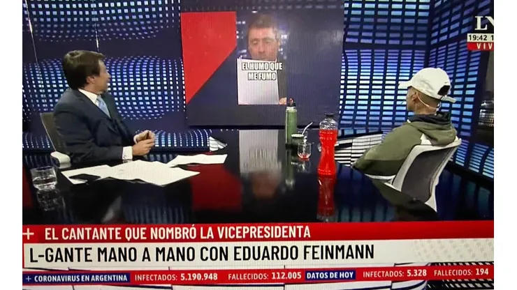 Imperdible: en vivo, L-Gante le explicó a Feinmann lo que significa "estar careta"