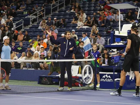 US Open: la insólita situación que se dio en el triunfo de Schwartzman sobre Anderson