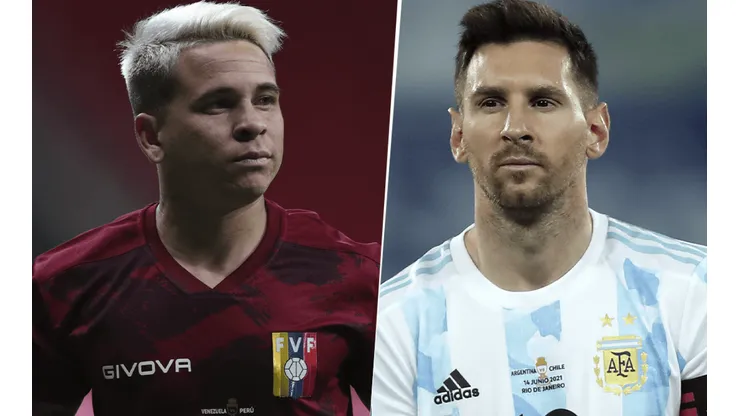 Venezuela vs. Argentina. (Fotos: Getty Images).