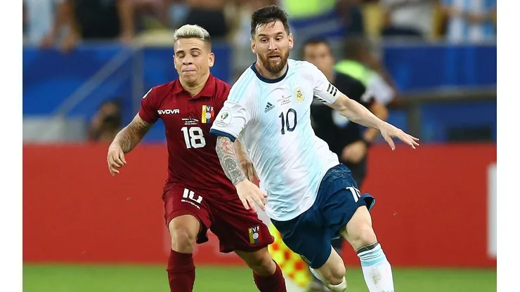 Messi enfrentará a Venezuela por décima vez.