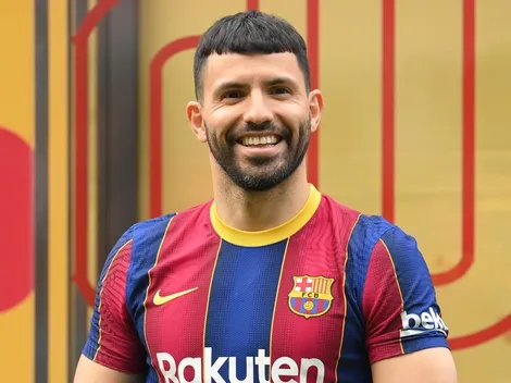 Barcelona inscribió al Kun Agüero sobre la hora