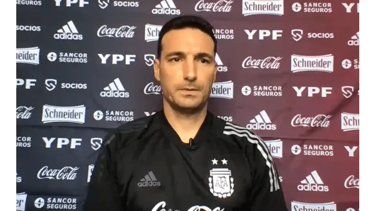Scaloni: "Quiero recalcar la predisposición de nuestros futbolistas"