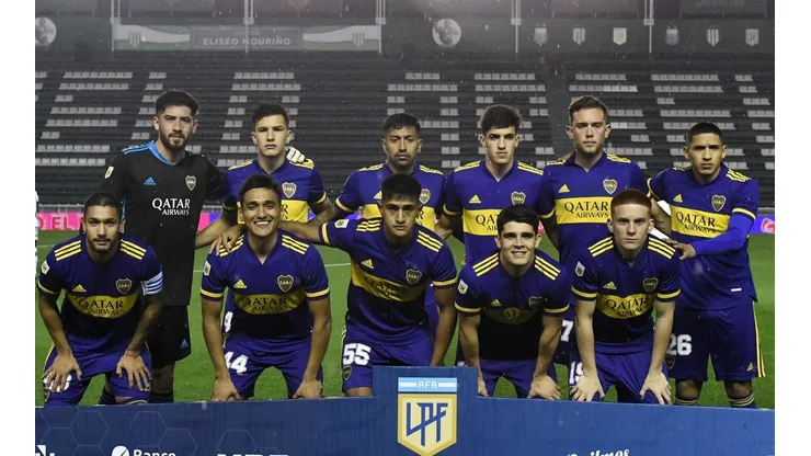Boca en el épico partido con los juveniles ante Banfield