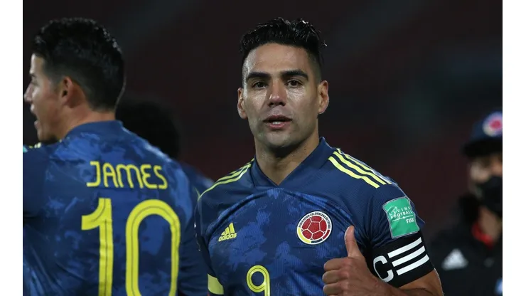 Radamel Falcao García en la Selección Colombia.