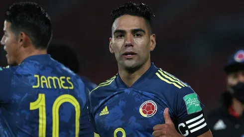 Radamel Falcao García en la Selección Colombia.