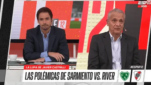 Javier Castrilli lanzó artillería pesada.
