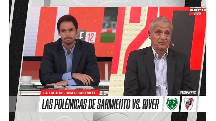 Javier Castrilli lanzó artillería pesada.