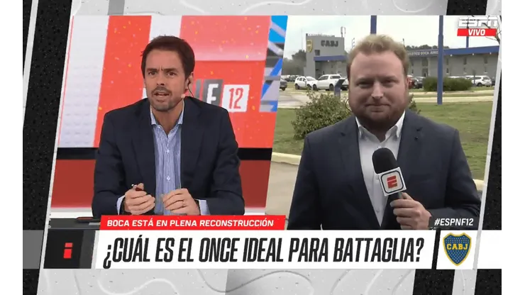 El XI ideal de Battaglia según Augusto César.