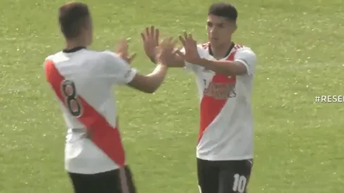 Tomás Galván y un golazo para la reserva de River.