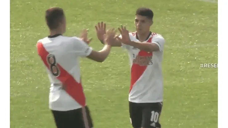 Tomás Galván y un golazo para la reserva de River.