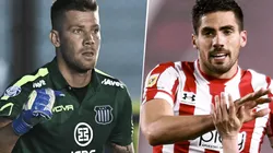 Talleres vs. Estudiantes de La Plata. (Fotos: Getty Images).