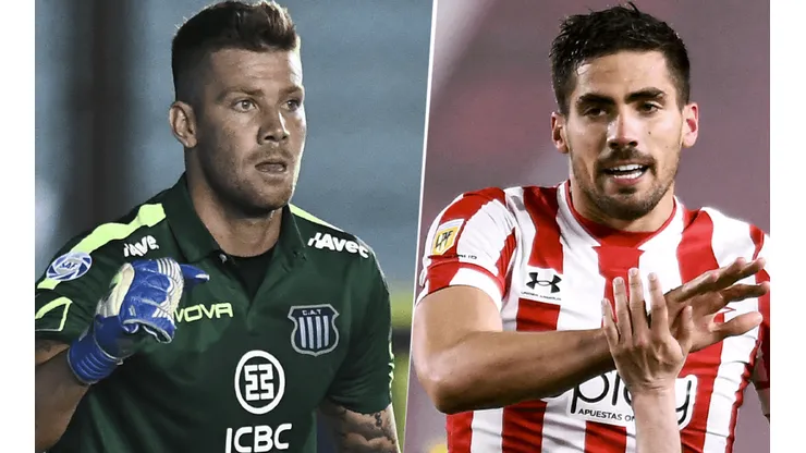 Talleres vs. Estudiantes de La Plata. (Fotos: Getty Images).
