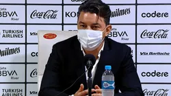 La bronca de Gallardo en conferencia.