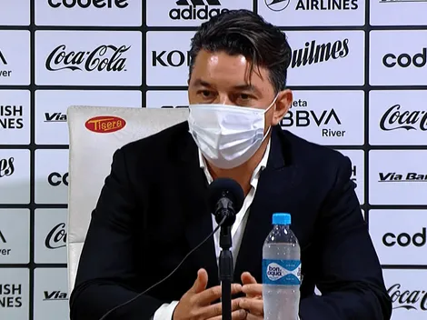 Gallardo, enojado por la falta de jugadores: "No me gusta dar esta ventaja"