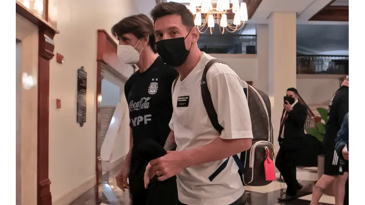 Messi ya está en Caracas.
