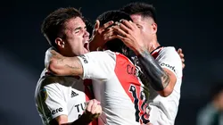 El festejo de los jugadores de River.