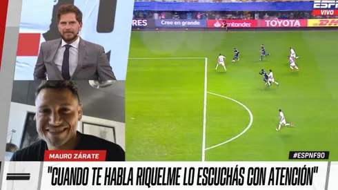 Mauro Zárate: "Cuando Miguel me puso de 9 no toqué una pelota"