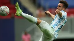 Nicolás Tagliafico en la Selección Argentina.