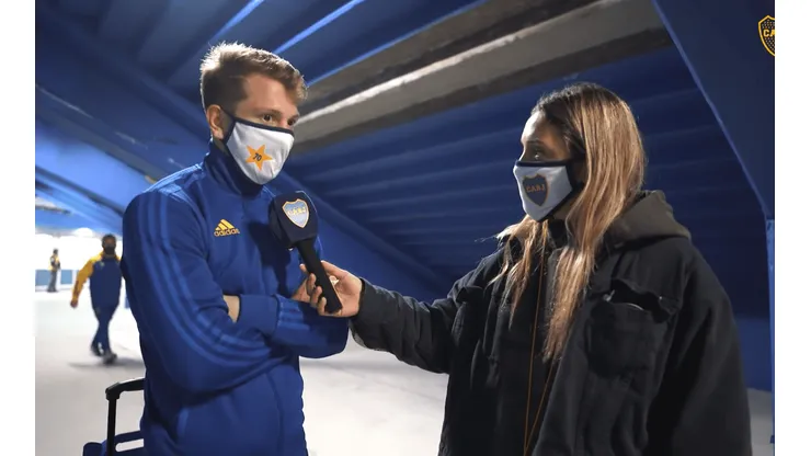 Rolón habló de su presente en Boca.