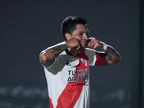 La emoción de Enzo Pérez: "Jugamos con tres centrales que son mediocampistas"