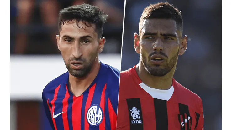 San Lorenzo vs. Patronato por la Liga Profesional. (Fotos: Getty Images).