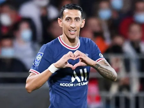 Di María fue el que más chances creó ante Reims