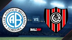 Cómo ver Belgrano vs. Chacarita EN VIVO por la Primera Nacional
