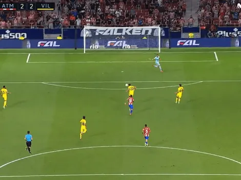 Video: en la última jugada del partido, Atlético Madrid empató con un insólito gol en contra