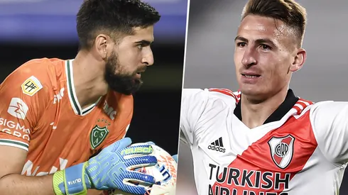 Sarmiento vs. River Plate por la Liga Profesional. (Fotos: Getty Images).