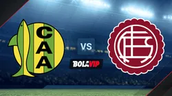 Aldosivi vs. Lanús por la Liga Profesional