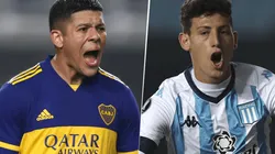 Boca Juniors vs. Racing Club por la Liga Profesional. (Fotos: Getty Images).