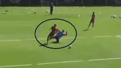 El padre de Herrera explotó contra Ángel Romero luego de que se filtrara el video de la patada