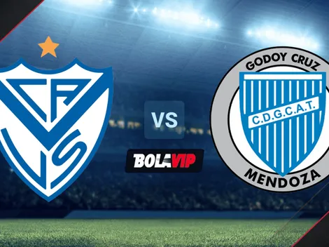 HOY | Vélez Sarsfield vs. Godoy Cruz EN VIVO por la Liga Profesional: hora, TV y MINUTO A MINUTO ONLINE