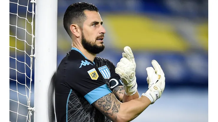 El arquero de Racing sumó su octava valla invicta en el torneo
