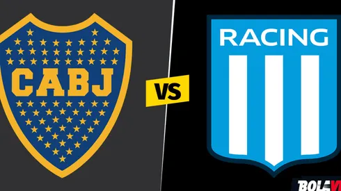 Boca Juniors vs. Racing Club por la Liga Profesional.