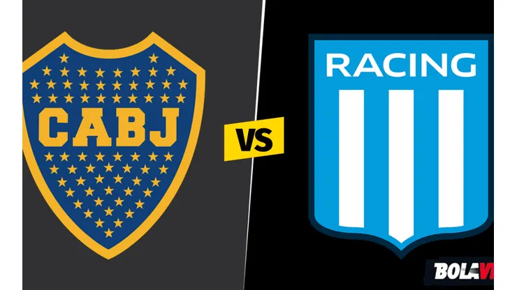 Boca Juniors vs. Racing Club por la Liga Profesional.