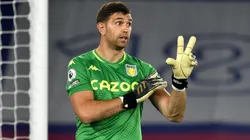 Emiliano Martínez en Aston Villa.