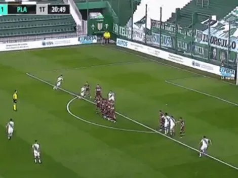 En los pies de Jesús: Dátolo convirtió el gol de la fecha con un tiro libre para enmarcar