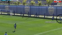 Desde ahí intentó hacer un pase Gerardo Alegre Rojas.