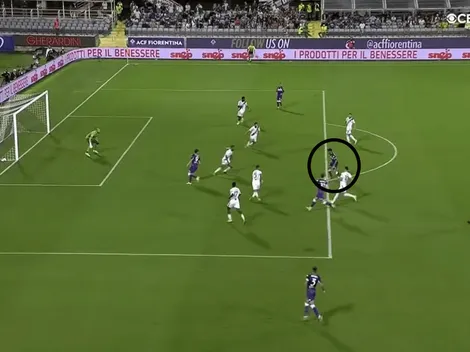 Video: Nico González está intratable y ya metió otro gol en Fiorentina