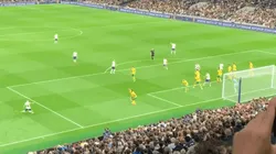 El golazo de Lo Celso de tiro libre que seguro hizo sonreír a Scaloni