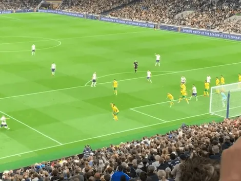 El golazo de Lo Celso de tiro libre que seguro hizo sonreír a Scaloni