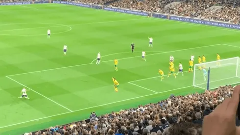 El golazo de Lo Celso de tiro libre que seguro hizo sonreír a Scaloni