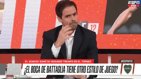 Closs y un gran elogio para un pibe de Boca.