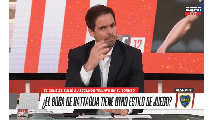 Closs y un gran elogio para un pibe de Boca.