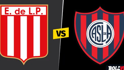 Estudiantes de La Plata vs. San Lorenzo.