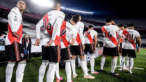 Los hinchas de River hicieron tendencia a uno de los mejores del partido.