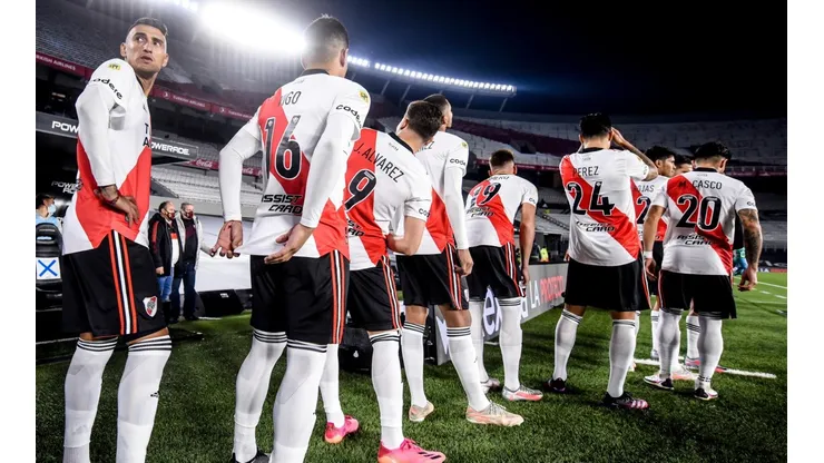 Los hinchas de River hicieron tendencia a uno de los mejores del partido.
